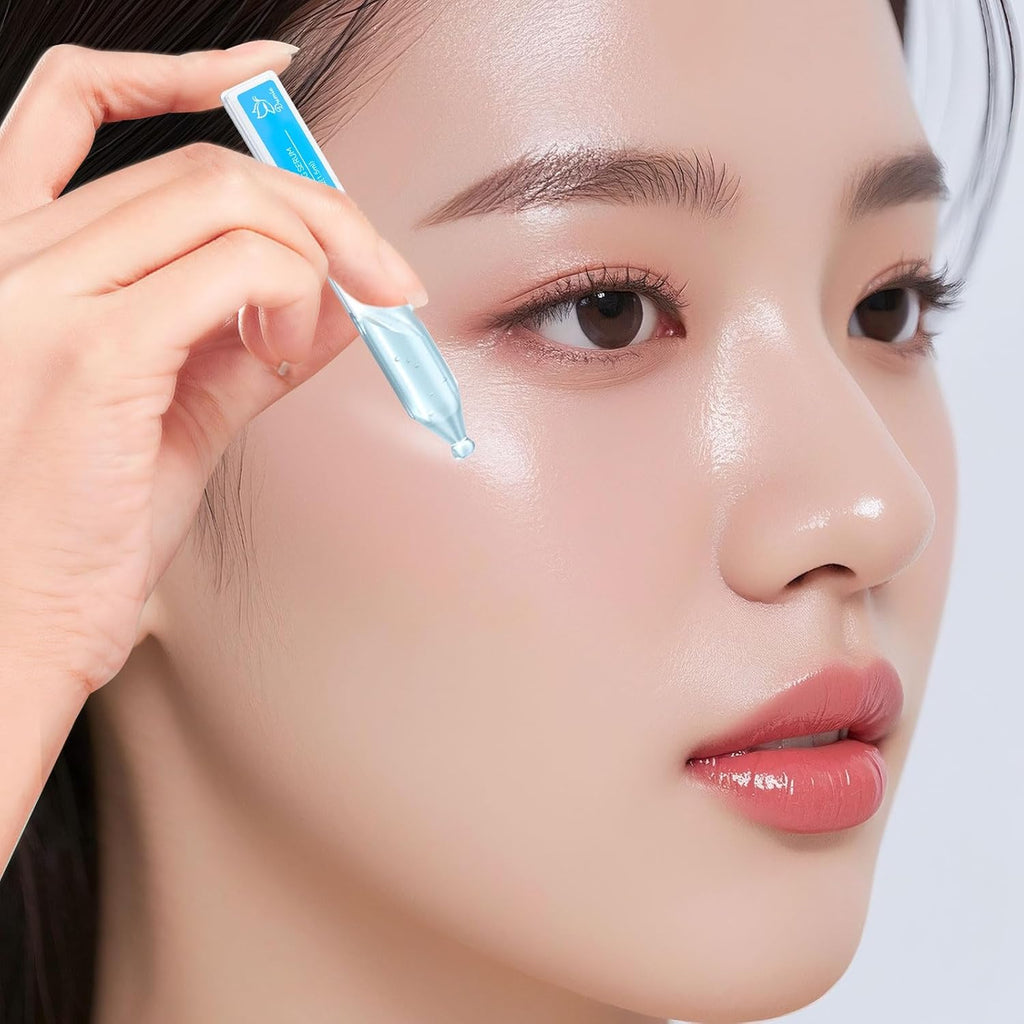 Salmon DNA PDRN Anti-Aging Serum with 5000ppm Salmon Egg DNA, 2000ppm Collagen, Glutathione, Niacinamide, and Six Hyaluronic Acids - Korean Skincare Solution for Wrinkles and Radiance, 0.05 Fl. Oz x 30 Units