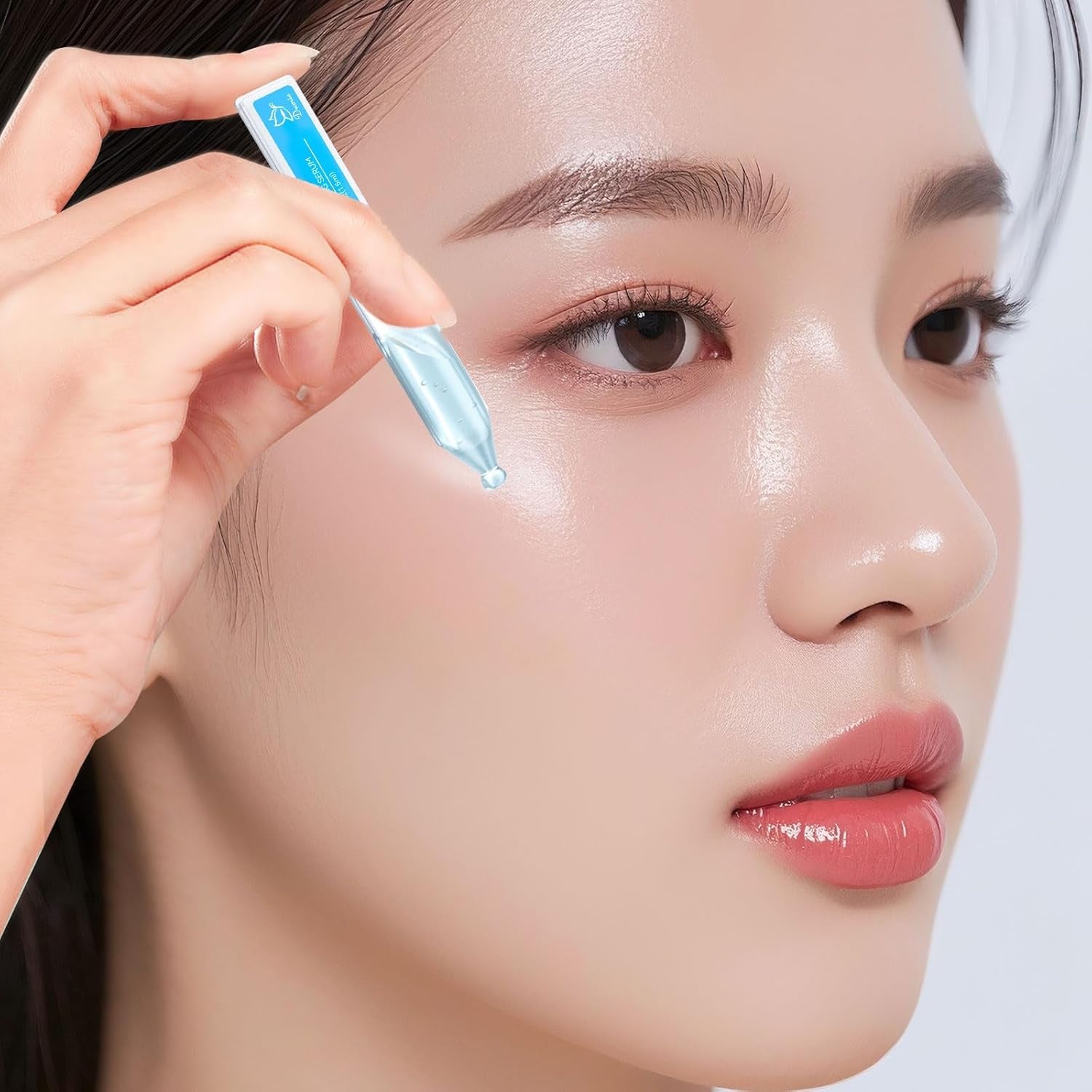 Salmon DNA PDRN Anti-Aging Serum with 5000ppm Salmon Egg DNA, 2000ppm Collagen, Glutathione, Niacinamide, and Six Hyaluronic Acids - Korean Skincare Solution for Wrinkles and Radiance, 0.05 Fl. Oz x 30 Units