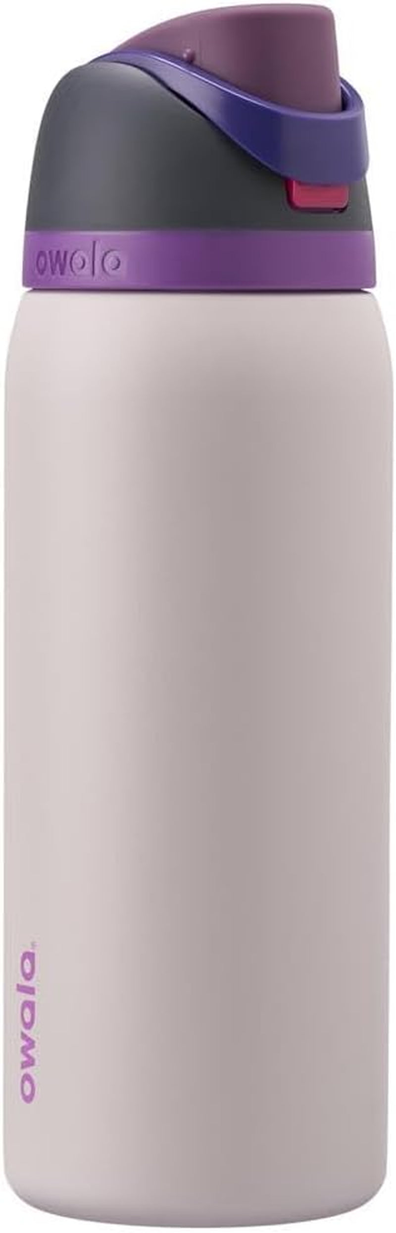 Freesip 24 Oz Insulated Stainless Steel Water Bottle with Straw - BPA-Free Sports Bottle for Travel in Denim