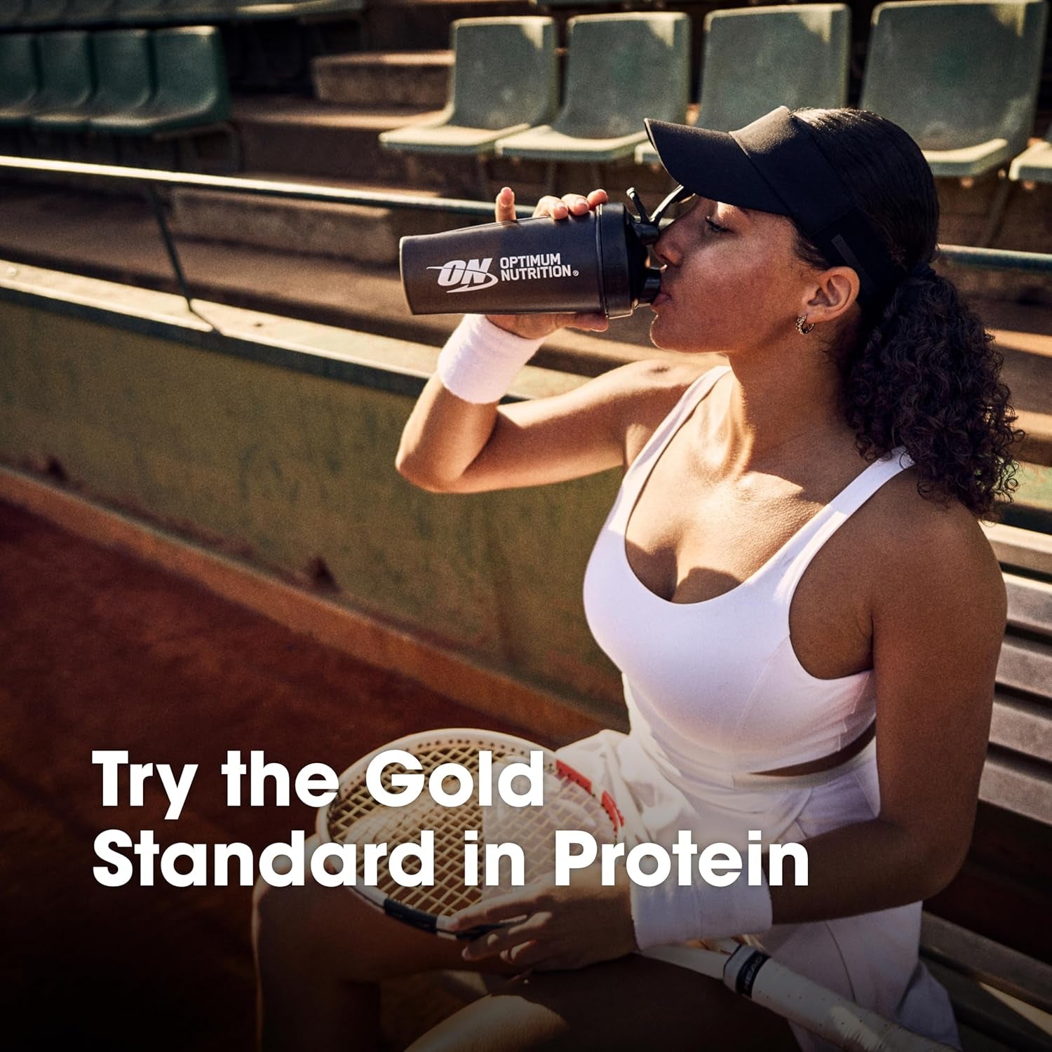 Gold Standard 100% Whey Protein Powder - Vanilla Ice Cream, 0.68 lb (Single Pack)