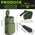 Magnetic Gym Water Bottle Bag Non Slip Magnetic Gym Sling Bag Portable Magnetic Water Bottle Carrier Holder for Gym Accessories