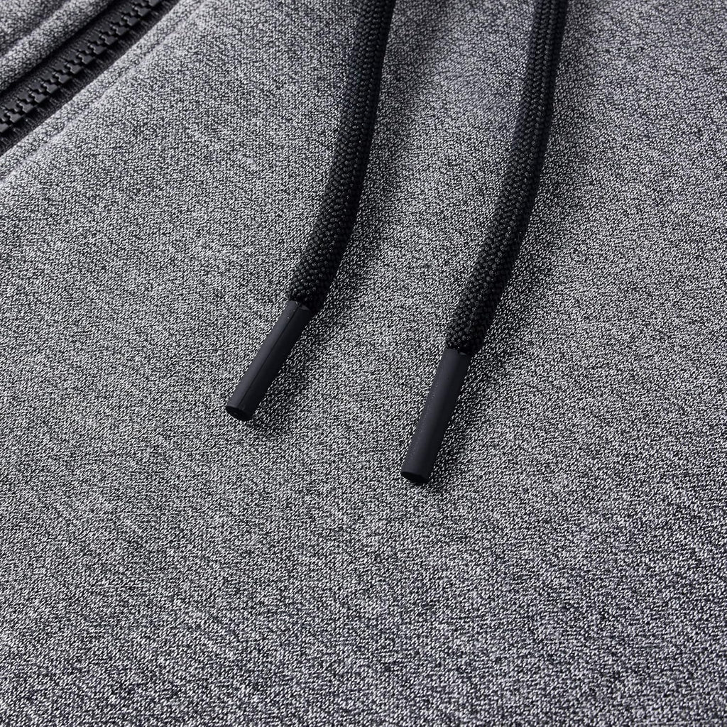 Men'S Full Zip Fleece Hoodie Zippered Color Block Hooded Slim Fit Long Sleeve Lightweight Sweatshirt