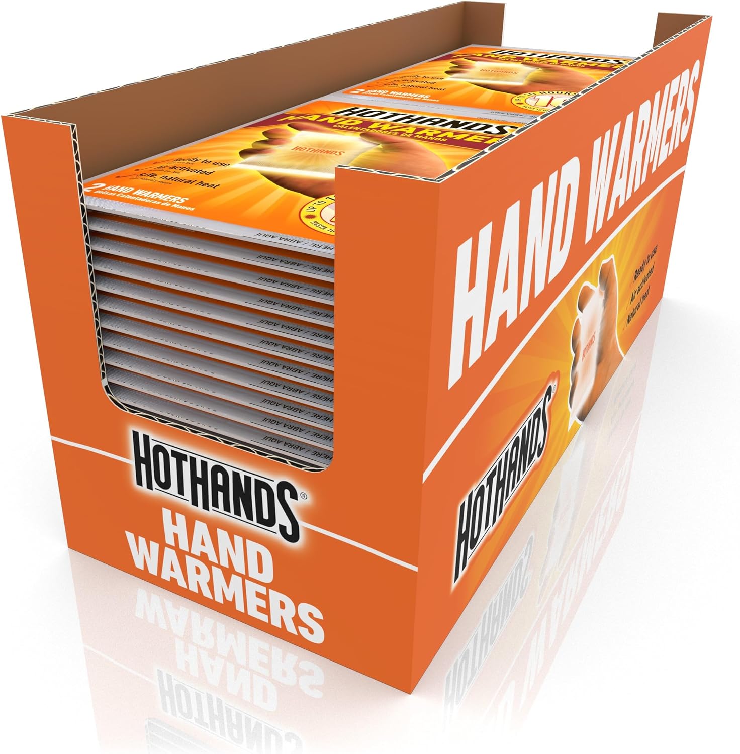 Experience Lasting Warmth with Our 40 Pair Hand Warmers - Safe, Natural, and Odorless Heat for All Your Outdoor Adventures!