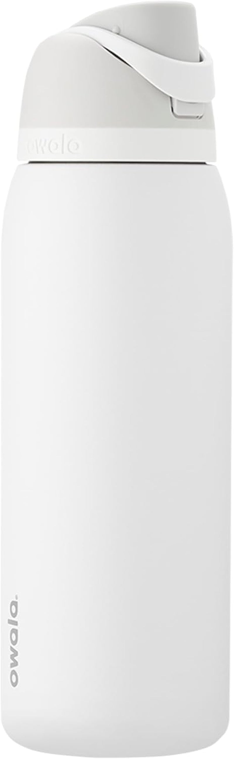 Freesip 24 Oz Insulated Stainless Steel Water Bottle with Straw - BPA-Free Sports Bottle for Travel in Denim