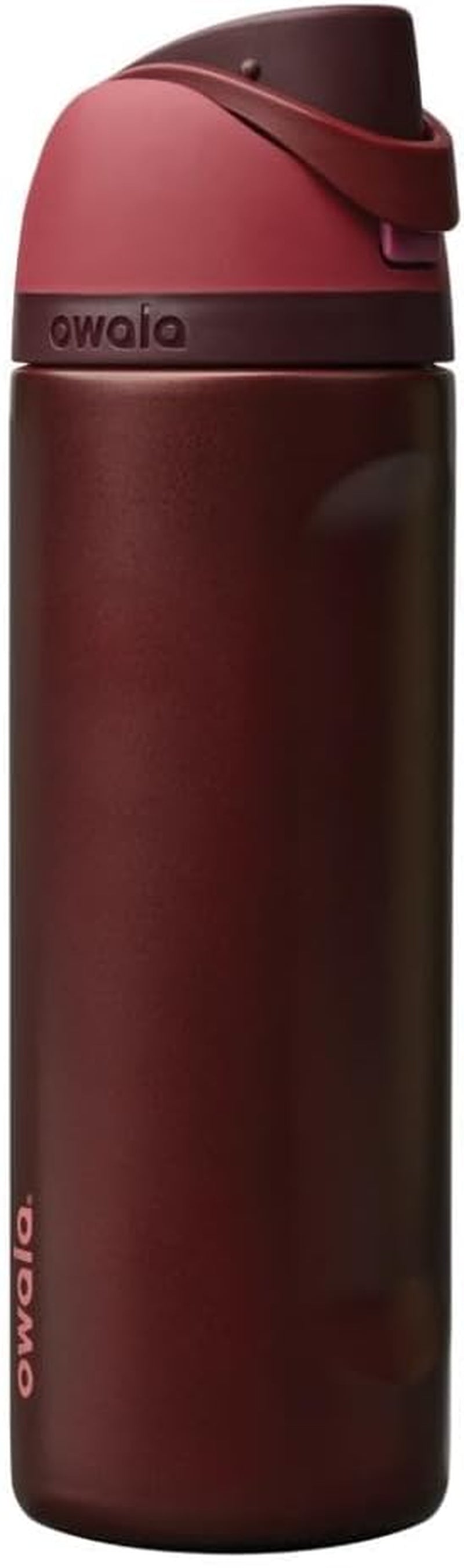 Freesip 24 Oz Insulated Stainless Steel Water Bottle with Straw - BPA-Free Sports Bottle for Travel in Denim