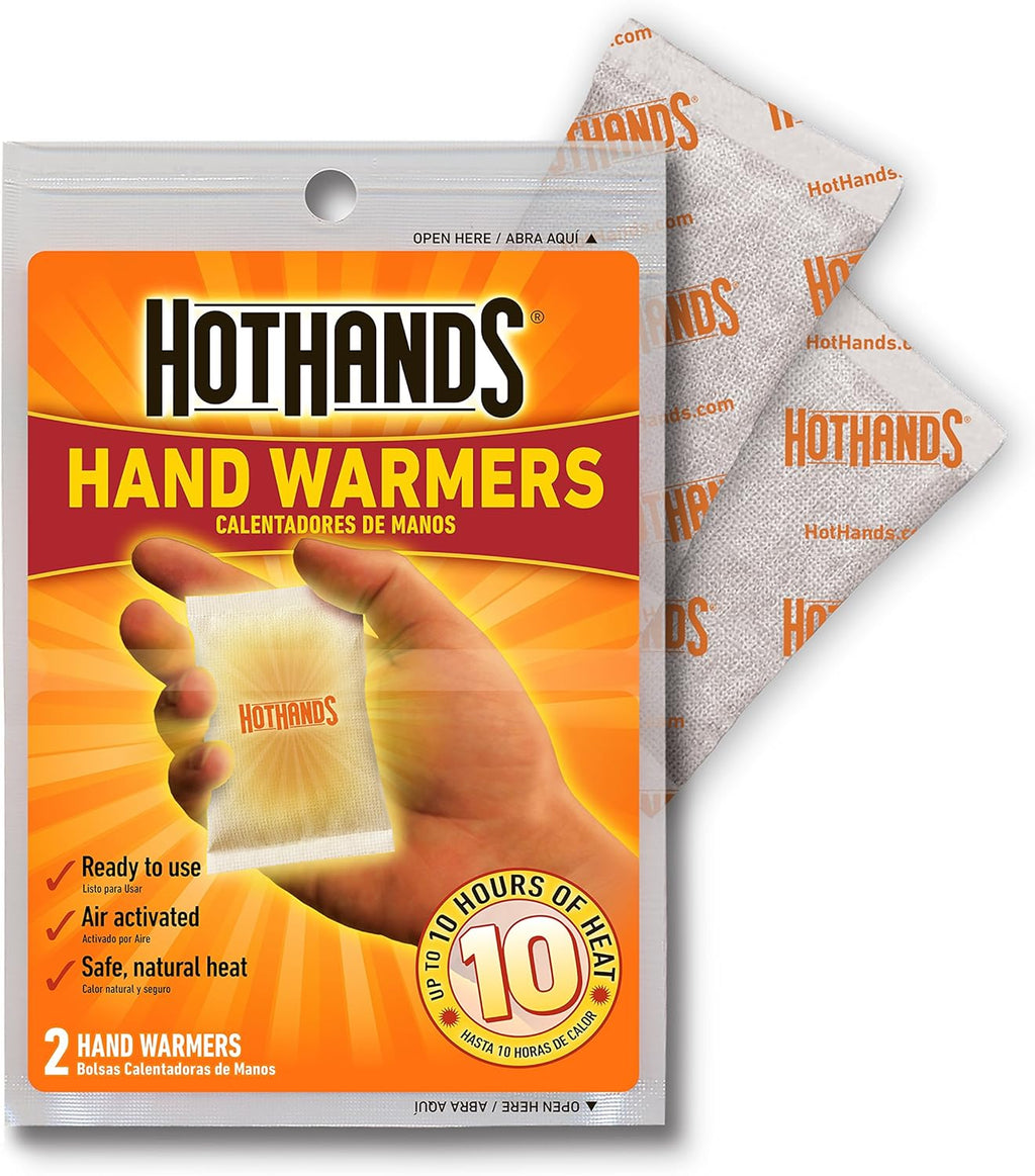 Experience Lasting Warmth with Our 40 Pair Hand Warmers - Safe, Natural, and Odorless Heat for All Your Outdoor Adventures!