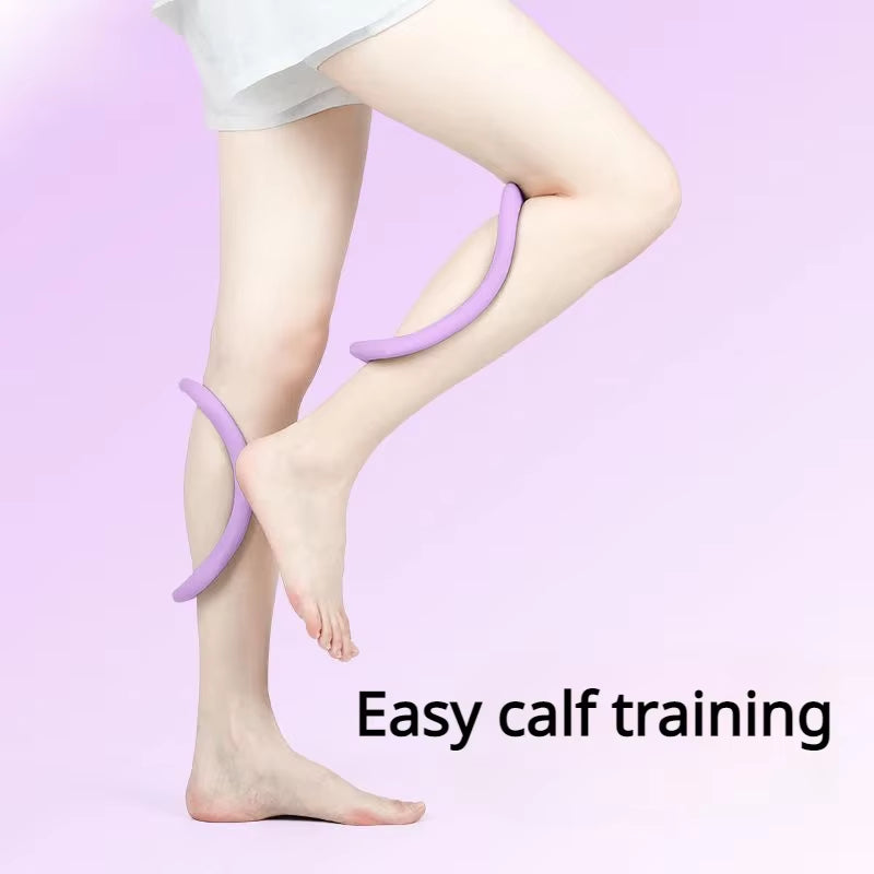 Open Shoulder and Beautiful Back Yoga Ring Fitness Stretching and Relaxation Soft Fascia Stretching Ring Fitness Ring