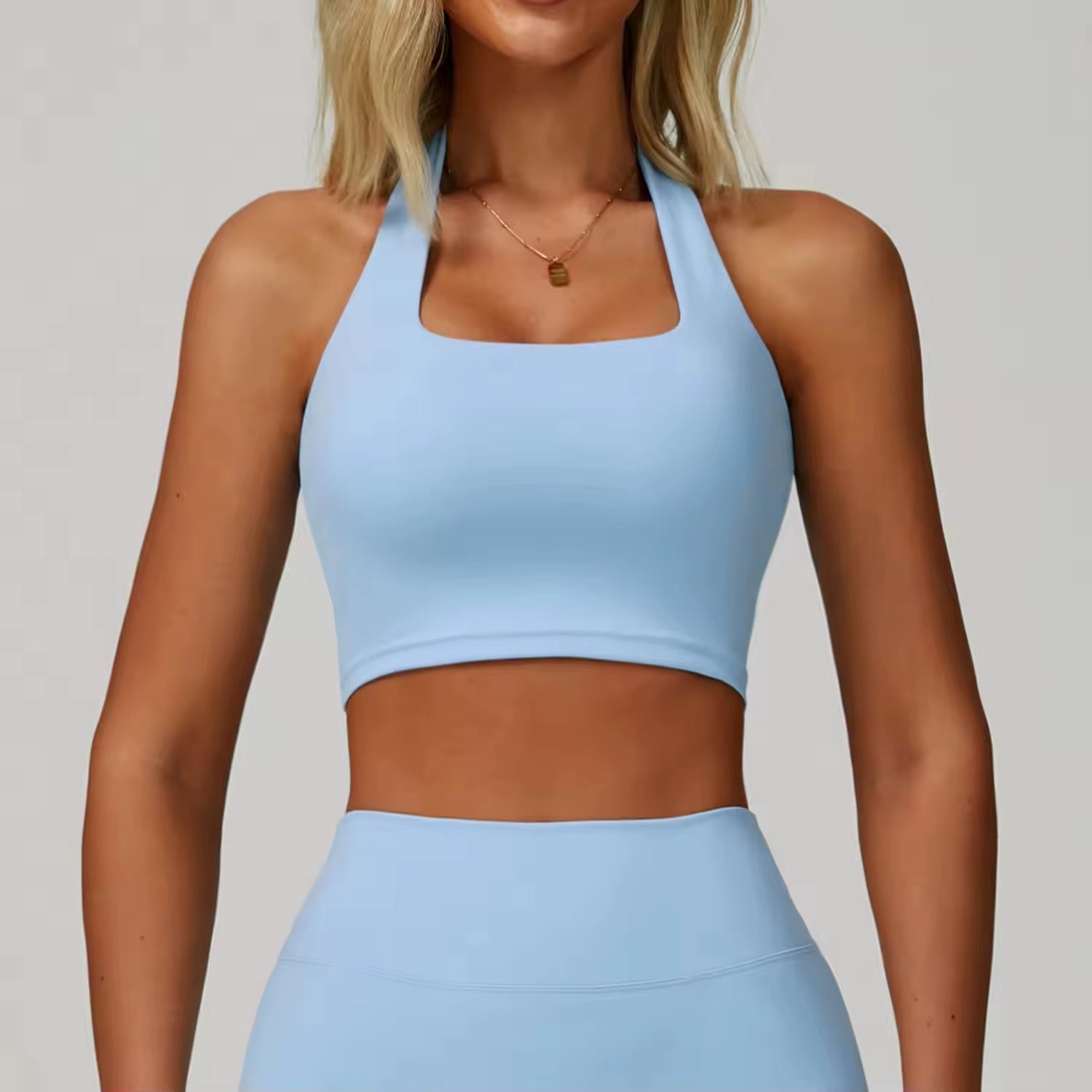 PASUXI Wholesale Fitness 3 Piece Women Gym Yoga Wear Set Workout Seamless Long Sleeve Sports Suit Yoga Set