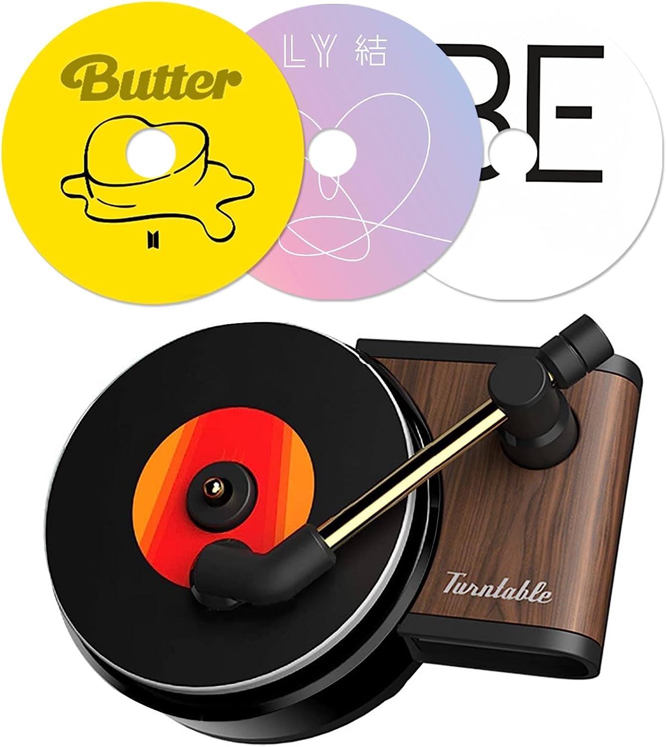 Stylish BTSS Car Vent Clip Aromatherapy Diffuser - Turntable Design Air Freshener (Pink, Set of 3) X-Max gift