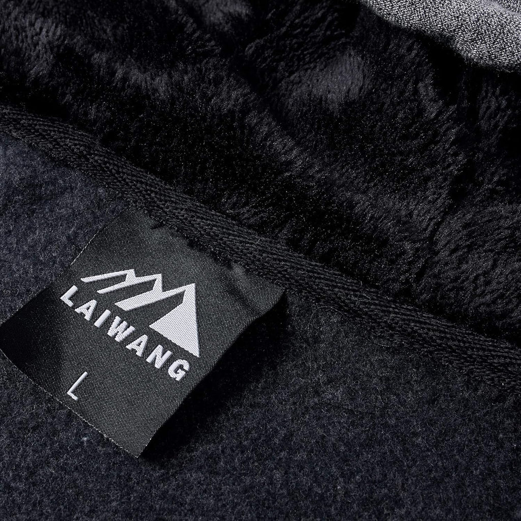 Men'S Full Zip Fleece Hoodie Zippered Color Block Hooded Slim Fit Long Sleeve Lightweight Sweatshirt